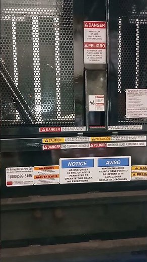 Baler was flashing green,reset baler. Good as new.