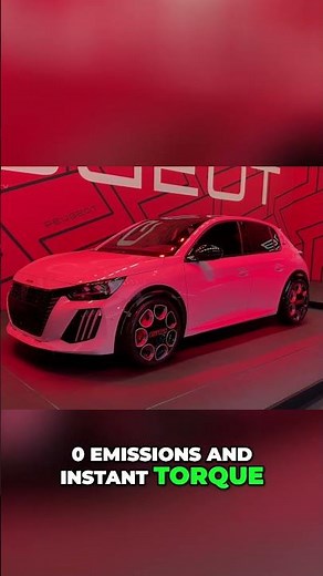 Peugeot E-208 GTI - 280HP Electric Hot Hatch STUNS with Aggressive Design!