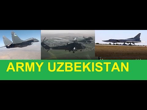 QIRUVCHI SAMOLYOTLAR, JANGOVAR VERTOLYOTLAR - ARMY UZBEKISTAN