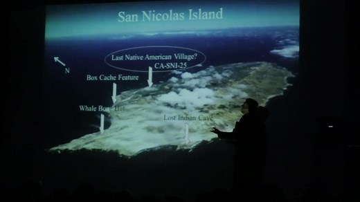 Karana's Island Home - Island of the Blue Dolphins (U.S. National Park Service)