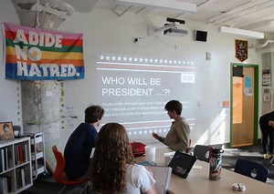How are teachers bringing the presidential election to classrooms? In very different ways.