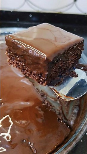Brownie-Style Chocolate Moist Cake Recipe