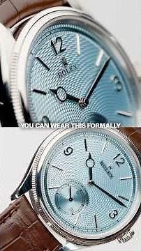 Rolex 1908 Ice Blue Dial Platinum Mens Watch 52506 | SwissWatchExpo