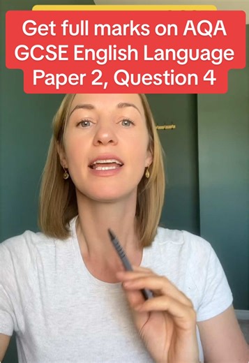 Mastering GCSE English Paper 2 Question 4