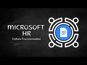 Microsoft HR Case Study | Culture Transformation and Leadership Explained