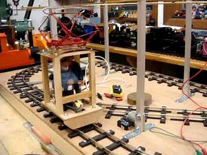 Tram by overhead wire system