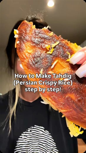 Mojdeh | How to make Tahdig (Persian Crispy Rice) This is a step by step recipe that is really easy to follow! Enjoy! #persianfood #persianrecipes... | Instagram