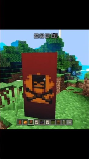 Minecraft skull banner #minecraft #minecrafthumor #minecraftrealistic #gaming #minecraftmemes