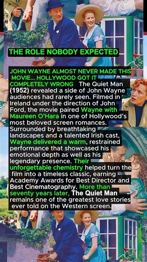 😱 JOHN WAYNE ALMOST NEVER MADE THIS MOVIE... HOLLYWOOD GOT IT COMPLETELY WRONG #shorts