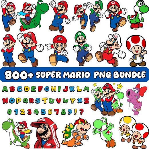 Super Mario Font, Mario Font, Super Mario Letters, Super Mario Font SVG, Super Mario Font Cricut, Super Mario Font Silhouette TTF OTF - Etsy UK