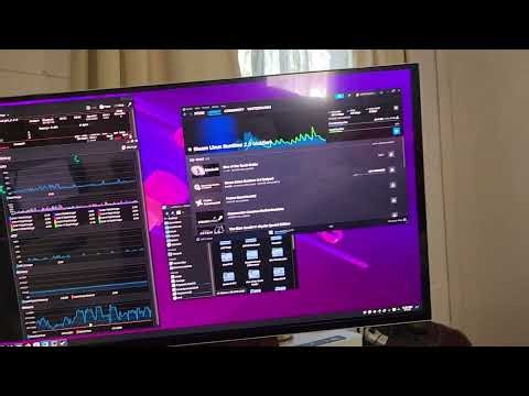 Linux on my desktop (GLF Linux = "super easy"; Run and Done!).. trialled on a portable PC, was solid