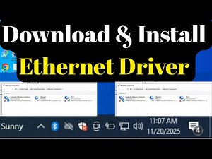 How to Download & Install Ethernet Driver on Windows 10/11| Fix No Internet & Network Driver Missing