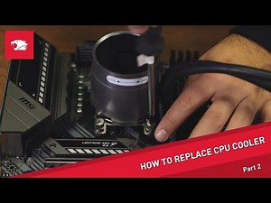 How to Replace your Desktop's CPU's Cooler Part 2