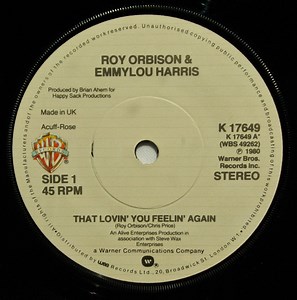 Roy Orbison & Emmylou Harris / Craig Hundley - That Lovin' You Feelin' Again / Lola