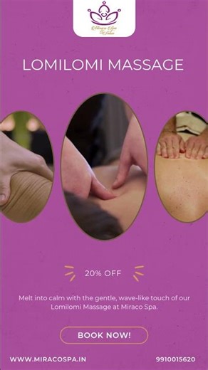 LomiLomi Massage at Miraco Spa