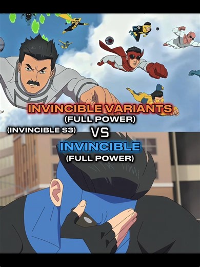 Invincible variants vs Invincible #invincible #variants #edit #capcut