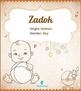 Zadok Name Meaning, Origin, History, And Popularity