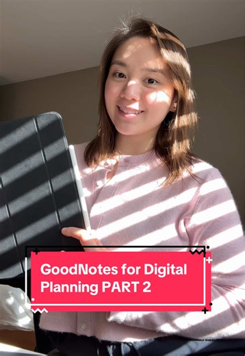 GoodNotes Digital Planning: Stickers & Cropping Techniques