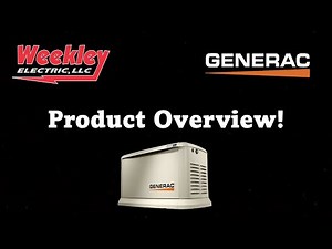 Generac Generator Orientation - Weekley Electric, LLC