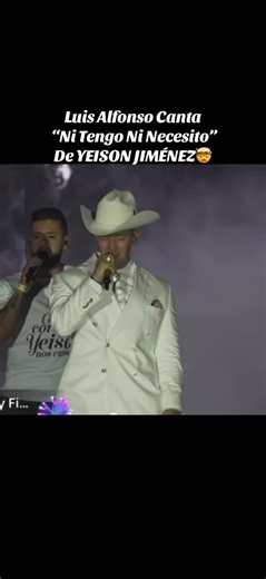 Homenaje de Luis Alfonso a Yeison Jiménez