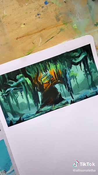 Mama Odie’s Magical Tree House in The Princess and the Frog