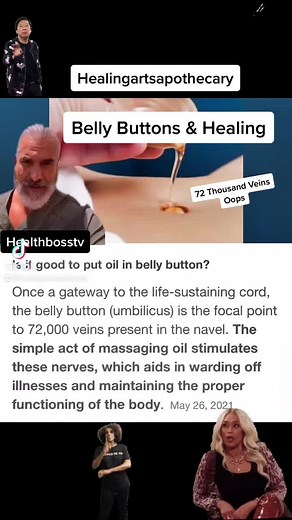 #healthbosstv Belly Buttons & Healing