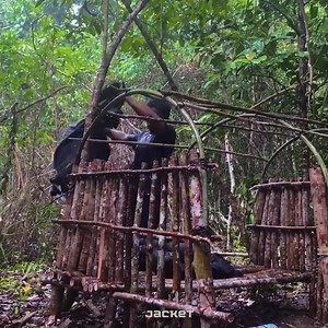 28K views · 467 reactions | Solo Bushcraft- Build a house on dry trees. Techniques to survive in the forest | Thornthep Traivut | Facebook
