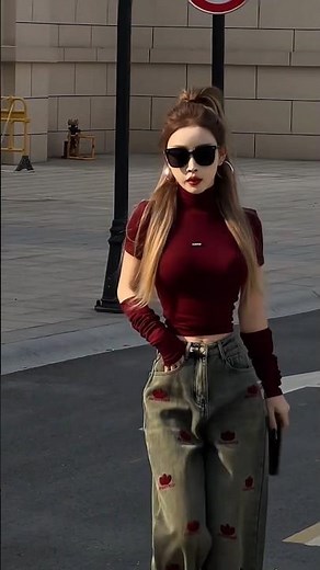 new Shop Knitted Sweater, Autumn and Winter Color Block Long Sleeve Tassel217