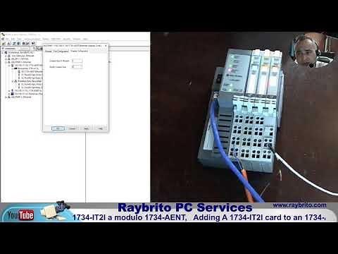 Añadir una tarjeta 1734-IT2I a modulo 1734-AENT, Adding A 1734-IT2I card to an 1734-AENT .
