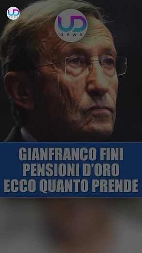 Gianfranco Fini pensione d’oro | Ultime Notizie Flash