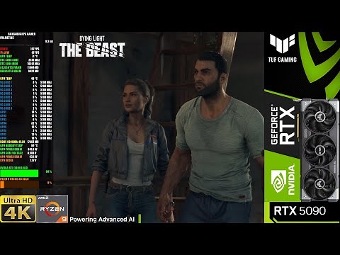 RTX 5090 - Dying Light The Beast, High Settings, 4K