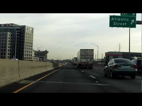 Connecticut Turnpike (Interstate 95 Exits 1 to 9) northbound