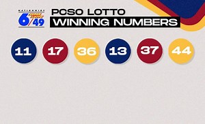 PCSO Lotto Results | Nov. 24, 2022