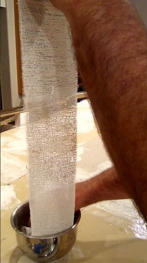 Model Train Layout Tips - Covering Celotex Seams with Plaster Cloth Part 1