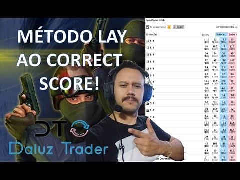 Método de Trade Esportivo - Lay ao Correct Score (CS)