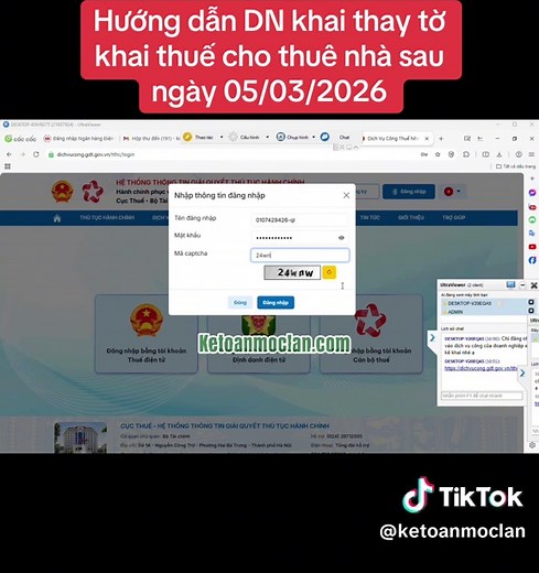 Hướng dẫn Doanh nghiệp khai thuế cho thuê nhà thay chủ nhà