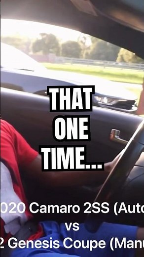 I Raced a New Gen Camaro 2SS 10spd in My V6 Genesis Coupe Manual🏎️💨