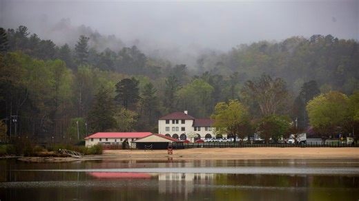 The lake is closed for the season. But town of Lake Lure is ready for visitors to return.