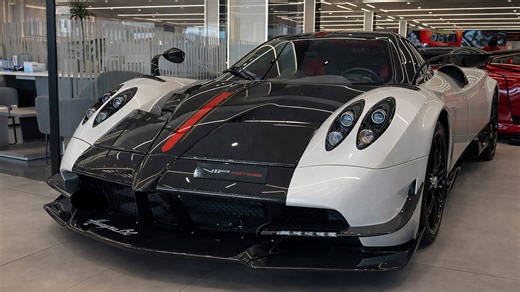 $3,500,000 Pagani Huayra BC inside VIP Motors