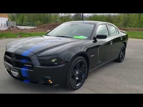 2011 DODGE CHARGER MOPAR 11 LIMITED EDITION BLACK WITH BLUE STRIPE WALK AROUND REVIEW 10722 SOLD!
