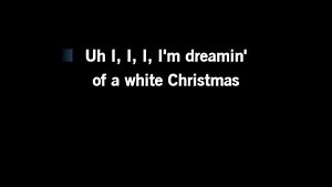 Karaoke White Christmas - The Drifters - CDG, MP4, KFN - Karaoke Version