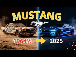 Ford Mustang Evolution 1964–2025 | How America’s Muscle Car Evolved Over 60 Years