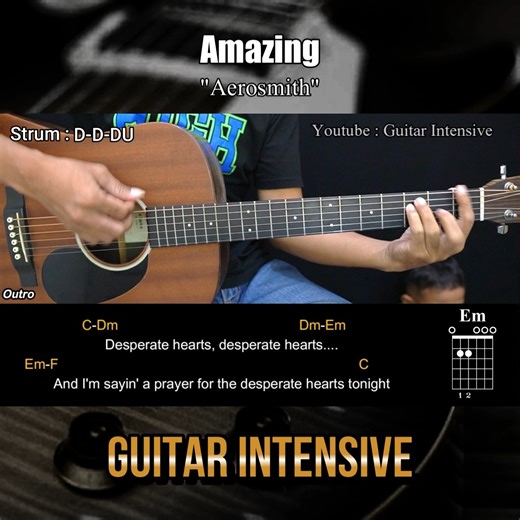 23K views · 130 reactions | Amazing - Aerosmith | Guitar Intensive | Facebook