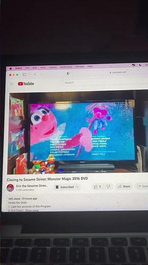 Sesame Street monster Magic