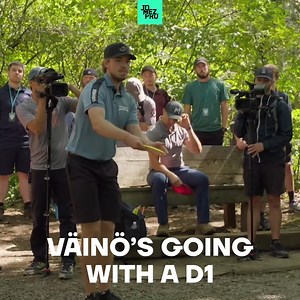 Väinö’s hyvä heitto (good shot) with a Prodigy 400G D1 on our Round 1 coverage of the Music City Open 👏 Check out our selection of Prodigy Discs at JomezPro.com! MCO Round 1: https://bit.ly/3lV0zv4 | JomezPro