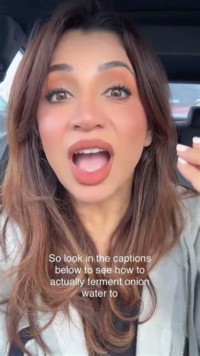 You’re applying raw onion juice right after blending