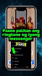 Paano palitan ang ringtone ng iyong messenger? #Messenger #ringtone #tutorialvideo | Musbe Reel