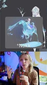 Drawing Elsa but EVIL!