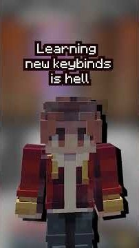 Why I changed my Minecraft keybinds #minecraft #tutorial #cpvp