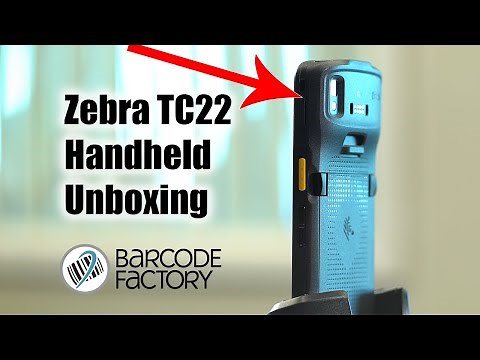 Zebra TC22 Unboxing and Overview 2023: First Look Latest Handheld Mobile Computer.